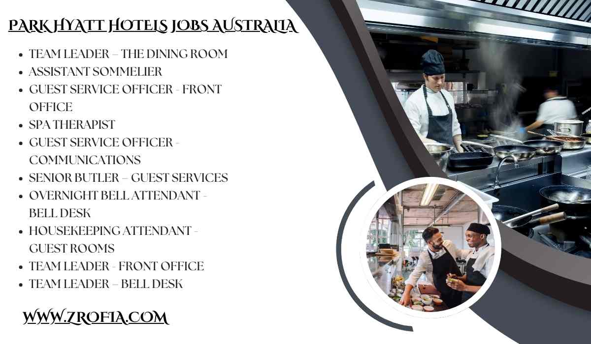 Park Hyatt Hotels jobs Australia