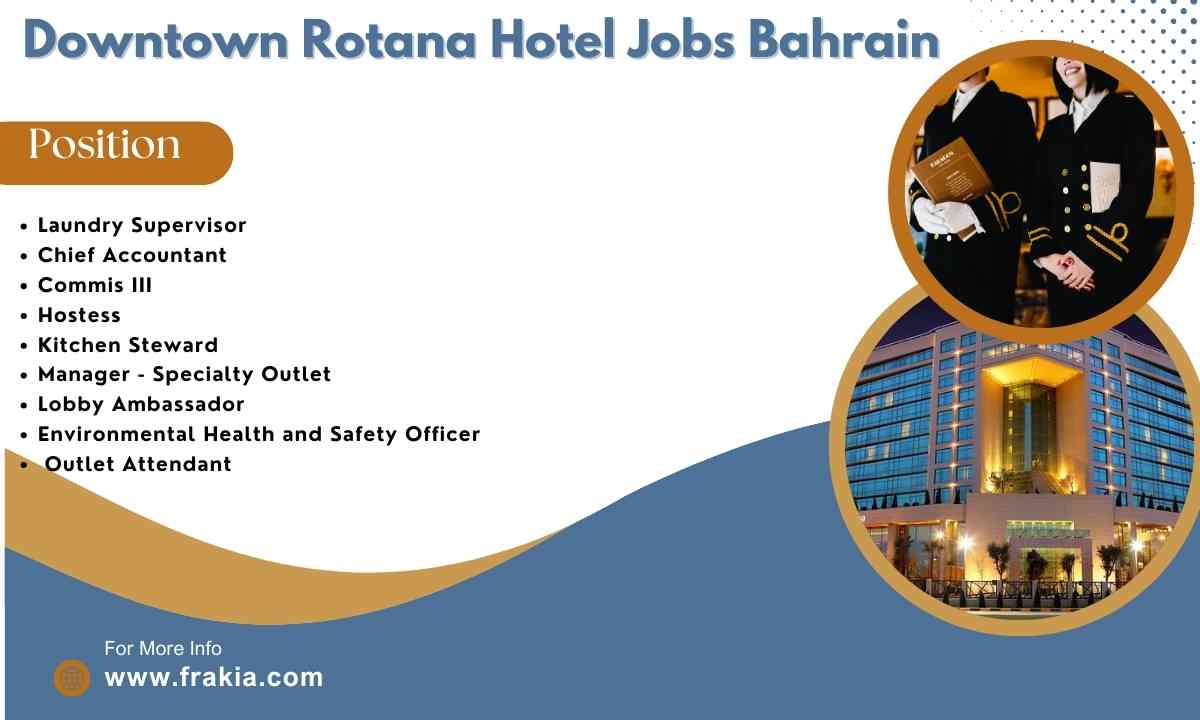Downtown Rotana Hotel Jobs Bahrain