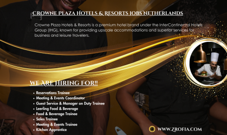 Crowne Plaza Hotels & Resorts Jobs Netherlands