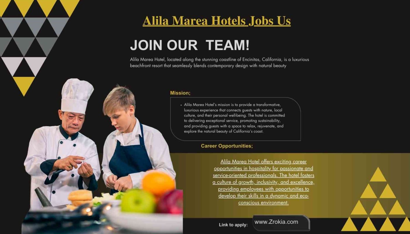 Alila Marea Hotels Jobs Us