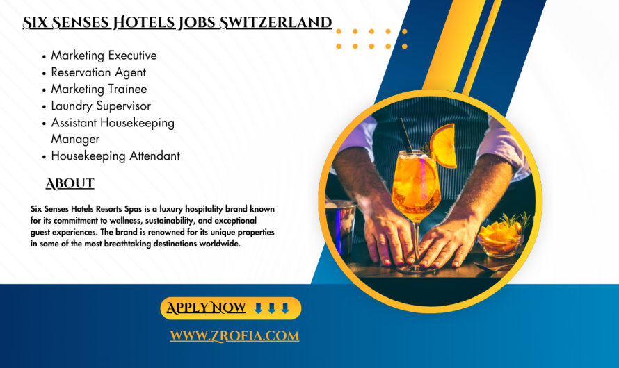 Six Senses Hotels Jobs Switzerland
