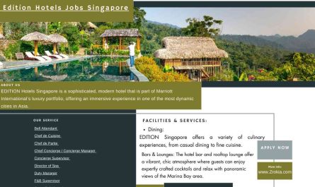 Edition Hotels Jobs Singapore