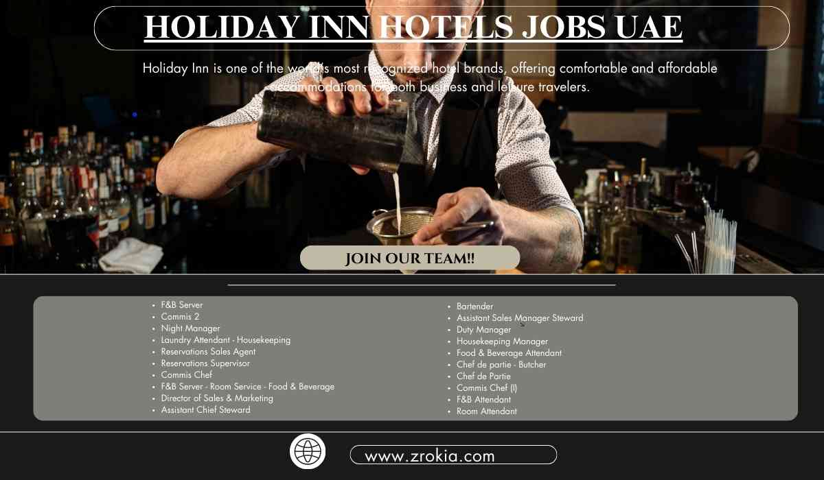 Holiday Inn Hotels Jobs UAE