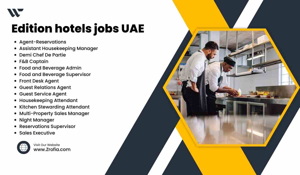Edition hotels jobs UAE