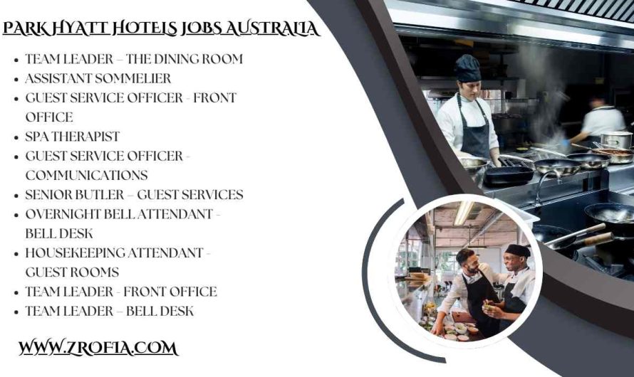 Park Hyatt Hotels jobs Australia