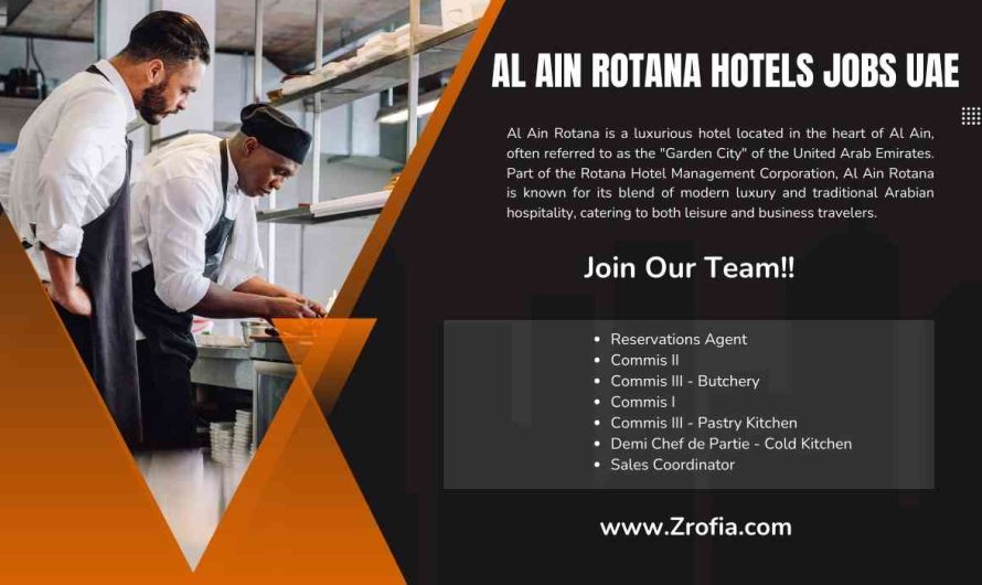 Al Ain Rotana Hotels Jobs UAE
