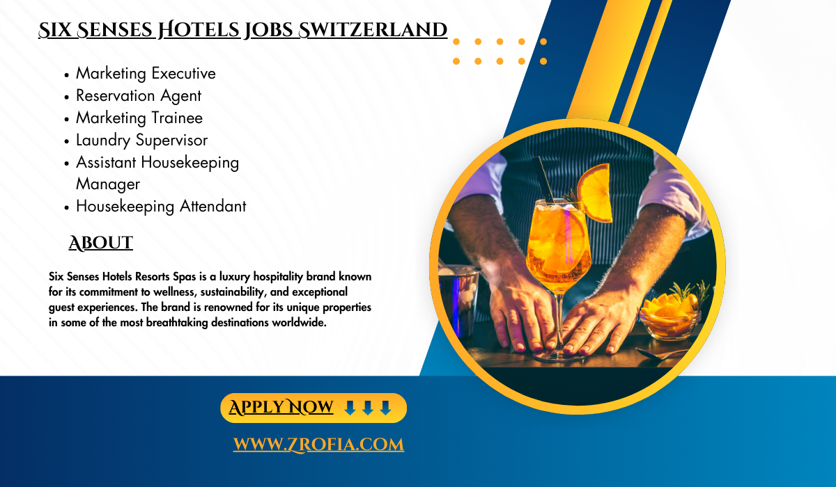 Six Senses Hotels Jobs Switzerland