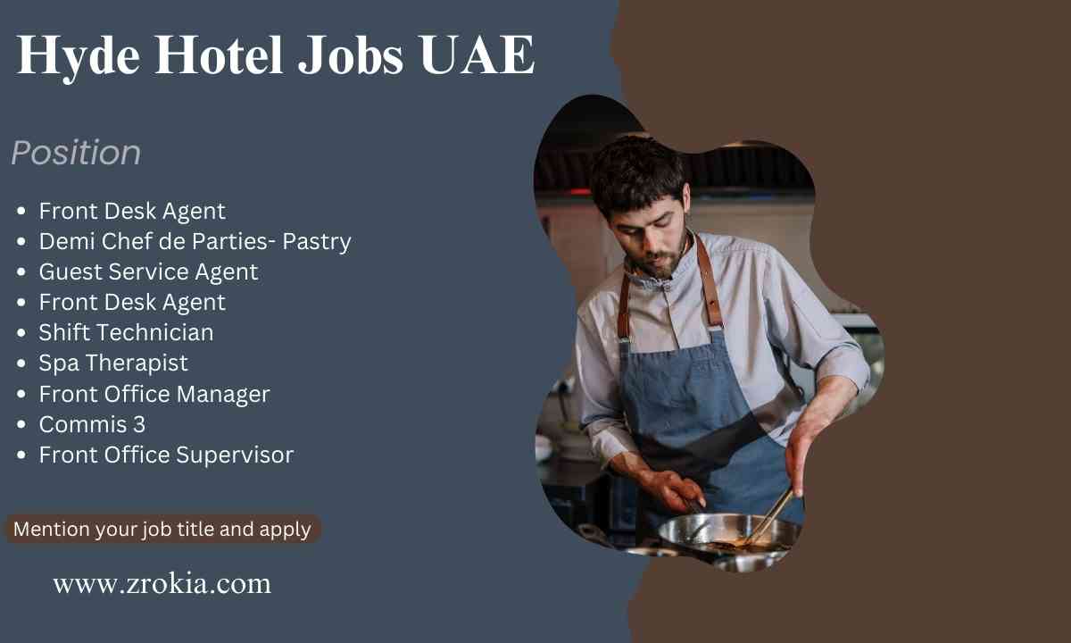 Hyde Hotel Jobs UAE