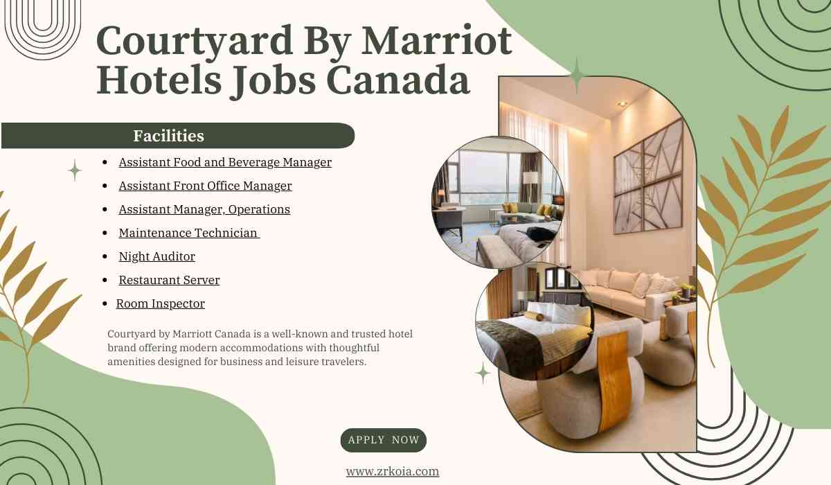 Courtyard By Marriot Hotels Jobs Canada