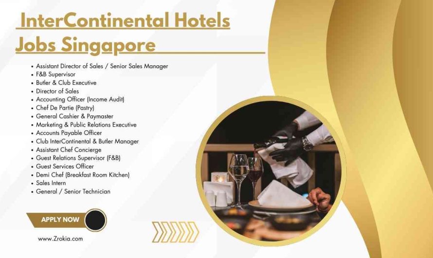 InterContinental Hotels Jobs Singapore